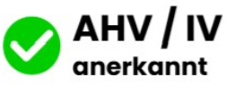 AHV / IV anerkannt